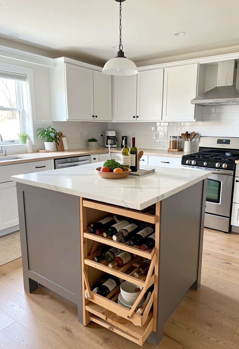 Put a Wine Rack in the Middle