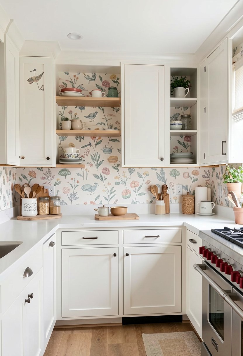 Put Wallpaper Inside Backs
