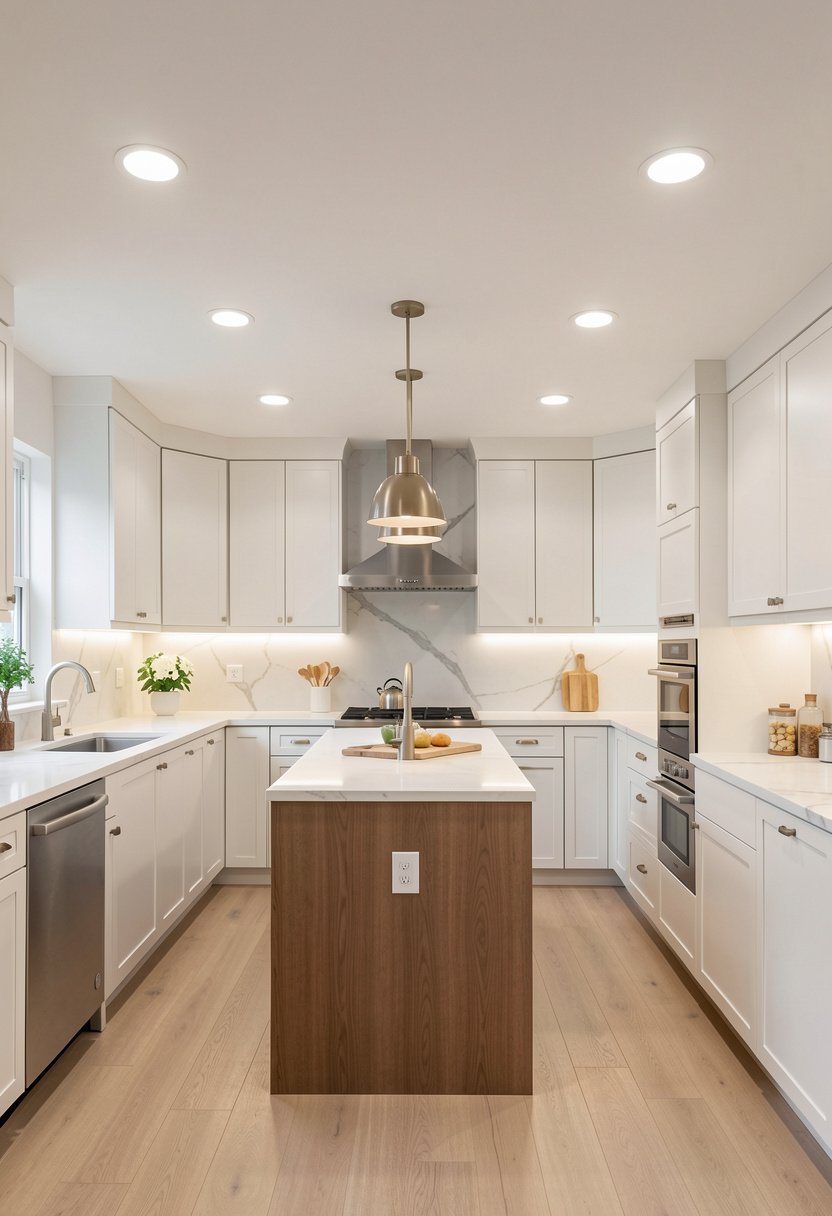 Recessed Cans for Clean Lines