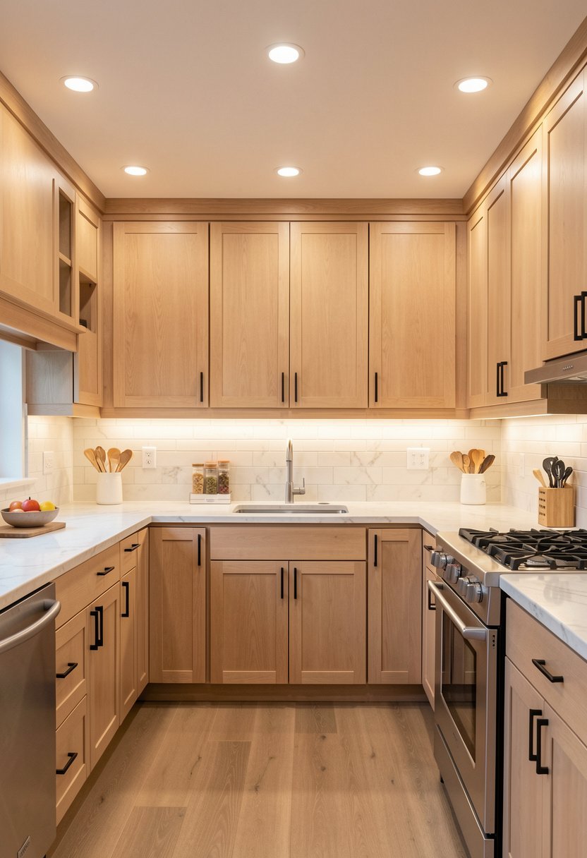 Recessed Shelf Lights