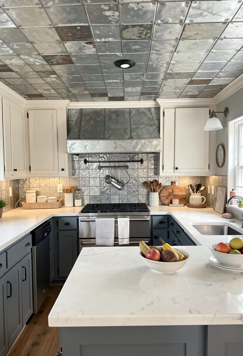 Reclaimed Tin Ceiling Tiles