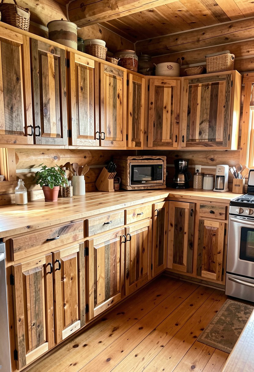 Reclaimed Wood for an Authentic Feel