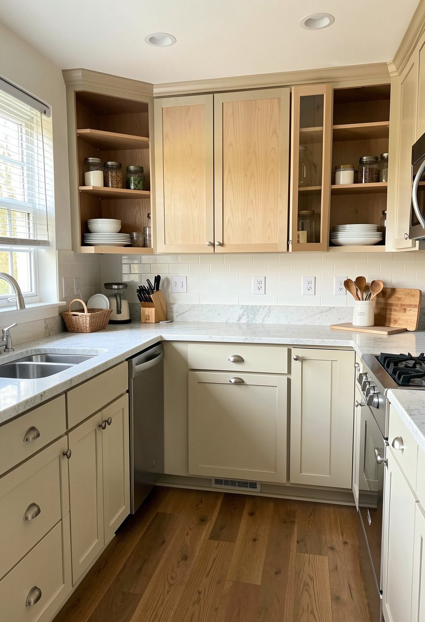 Remove Doors for Open Shelving