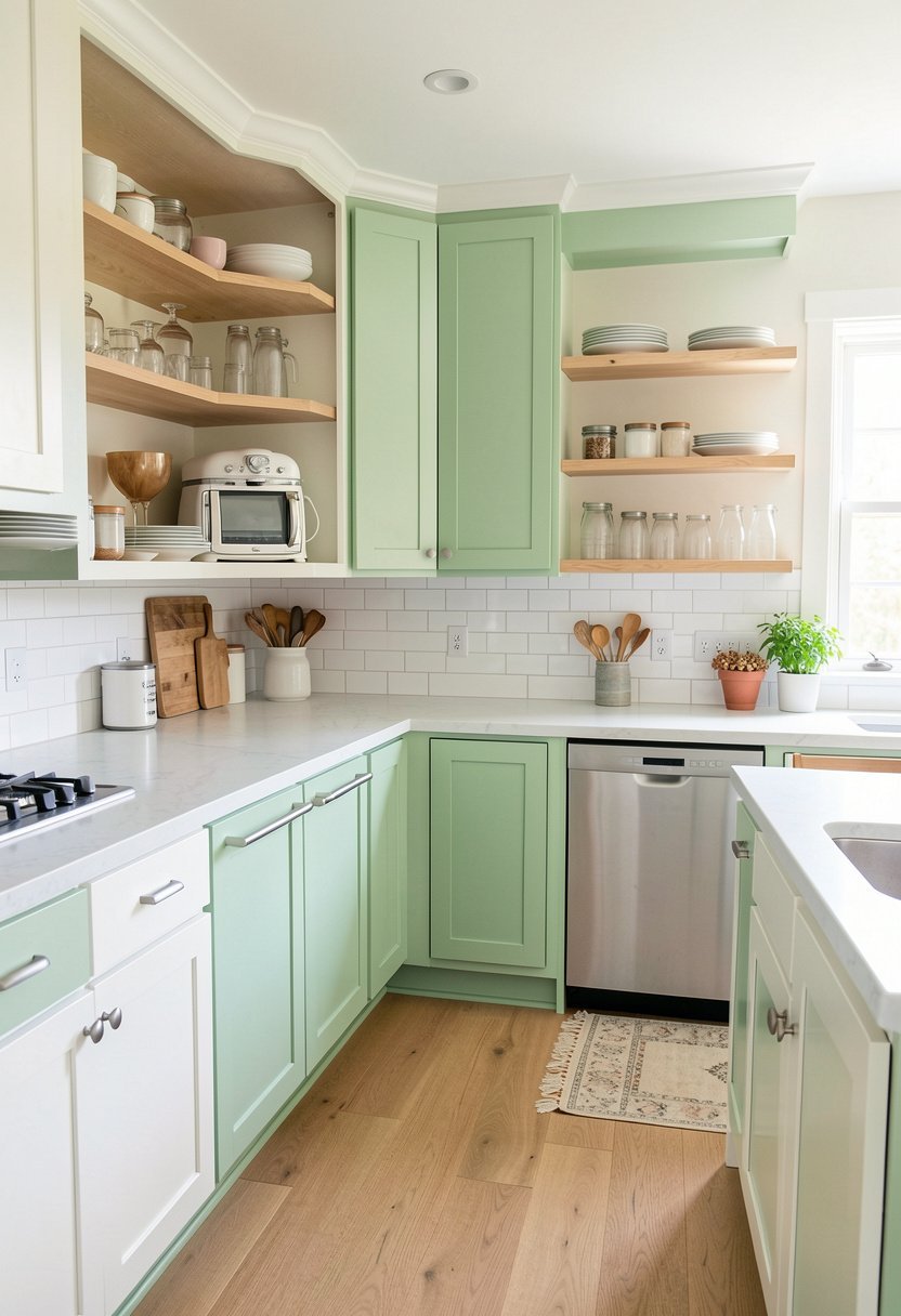 Remove the Doors for Open Shelving