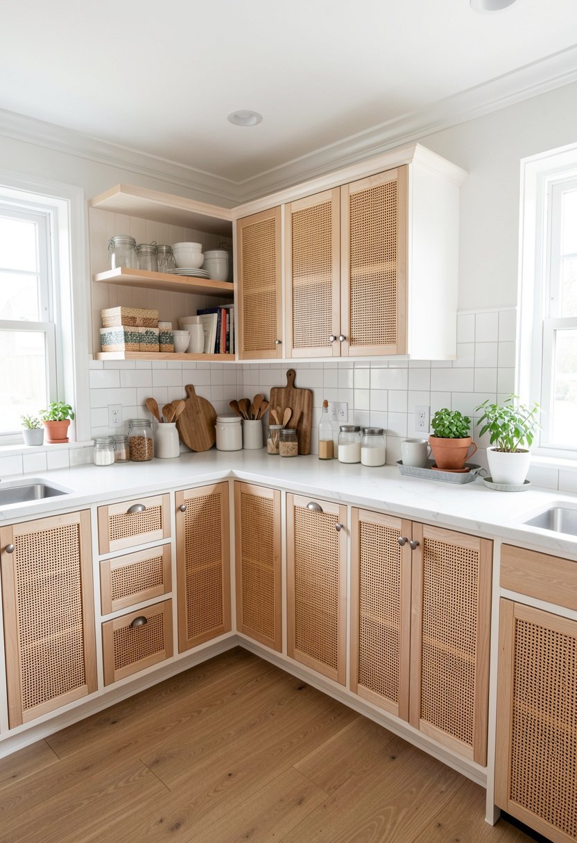 Replace Doors with Rattan