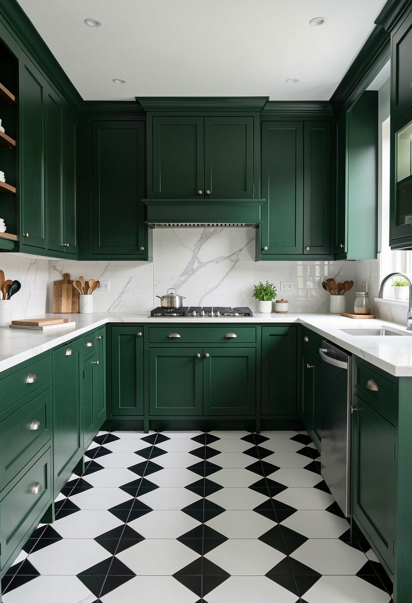 Rich Forest Green for Drama
