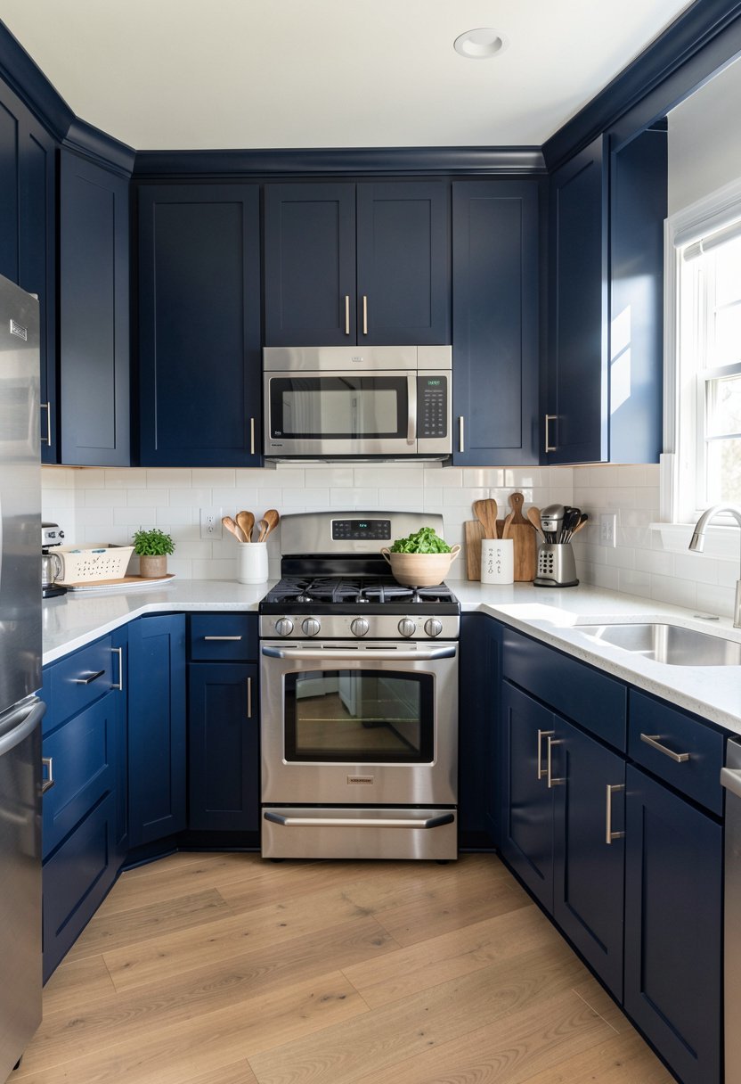 Rich Navy Blue