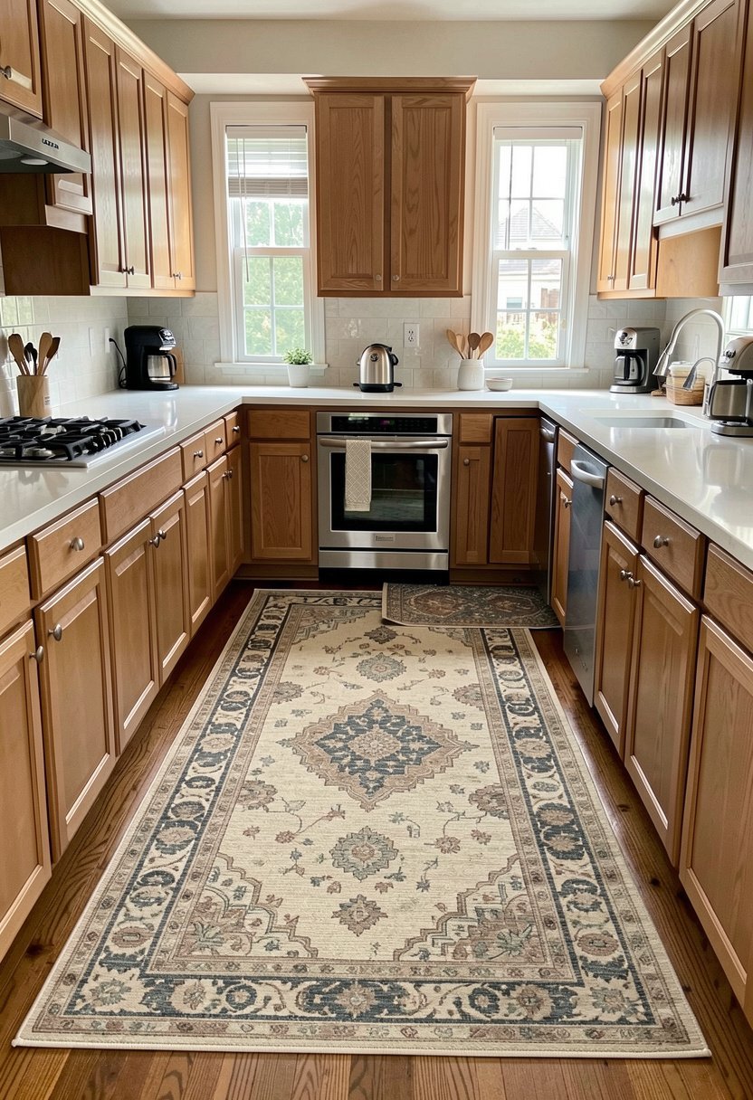 Runner Rugs with Non-Slip Backing