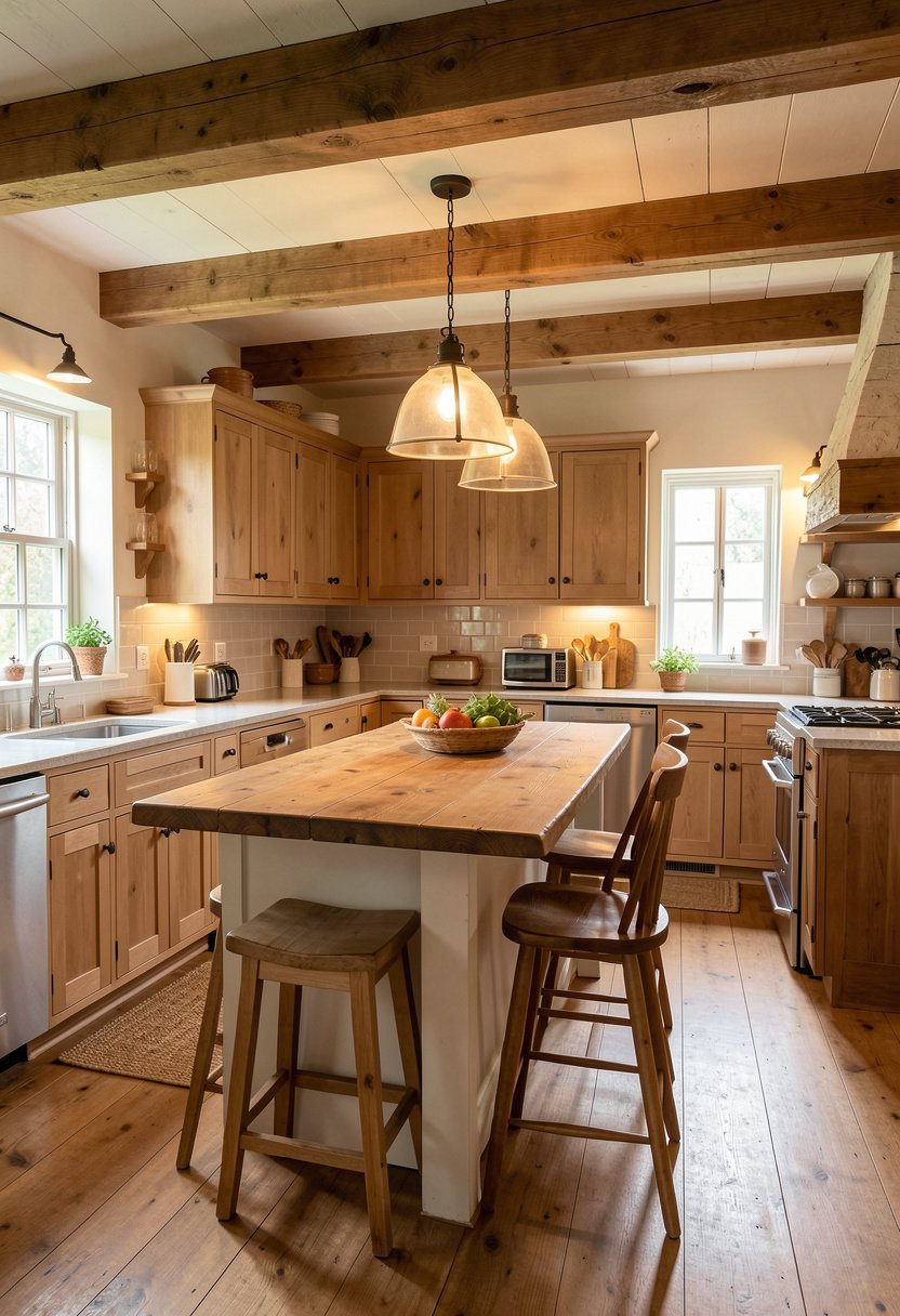 Rustic Wood Beams