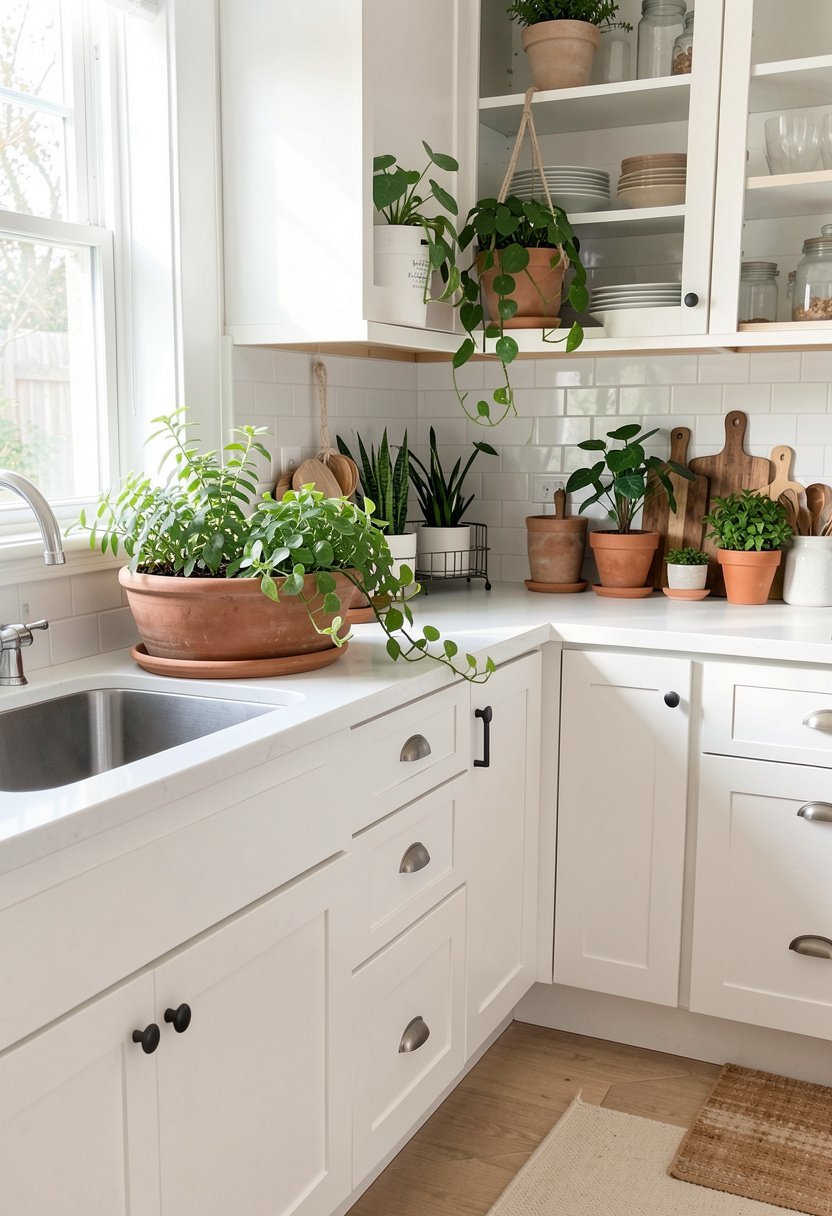 Set a Planter Near the Sink
