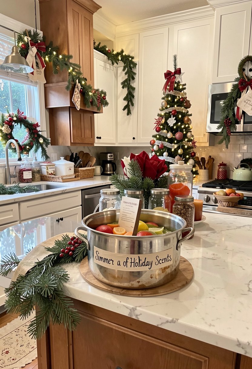 Simmer a Pot of Holiday Scents