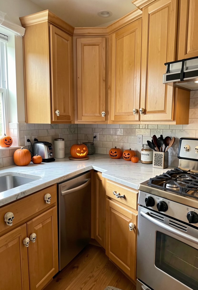 Skull Knob Decorative Toppers