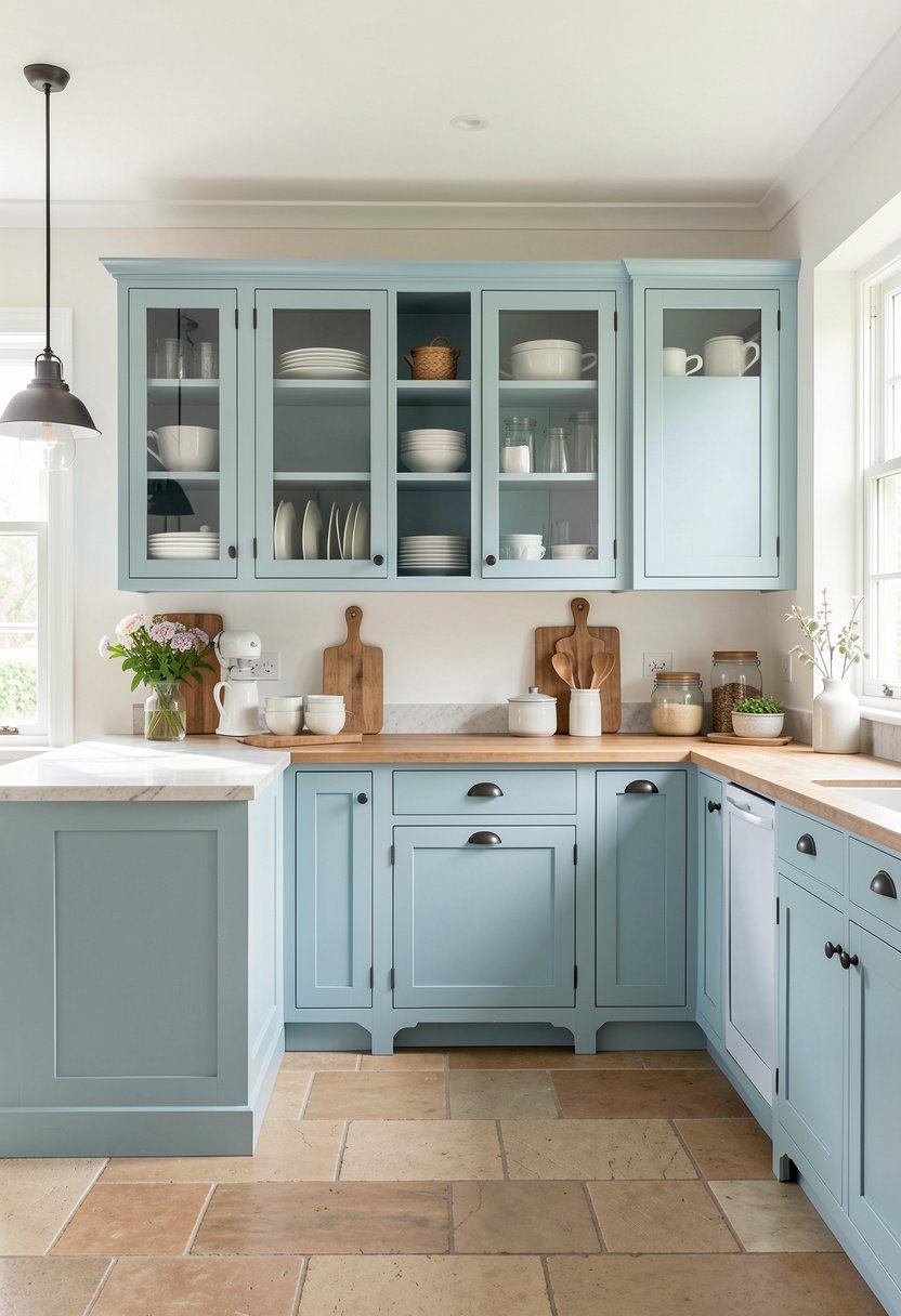 Soft Blue Color Tones