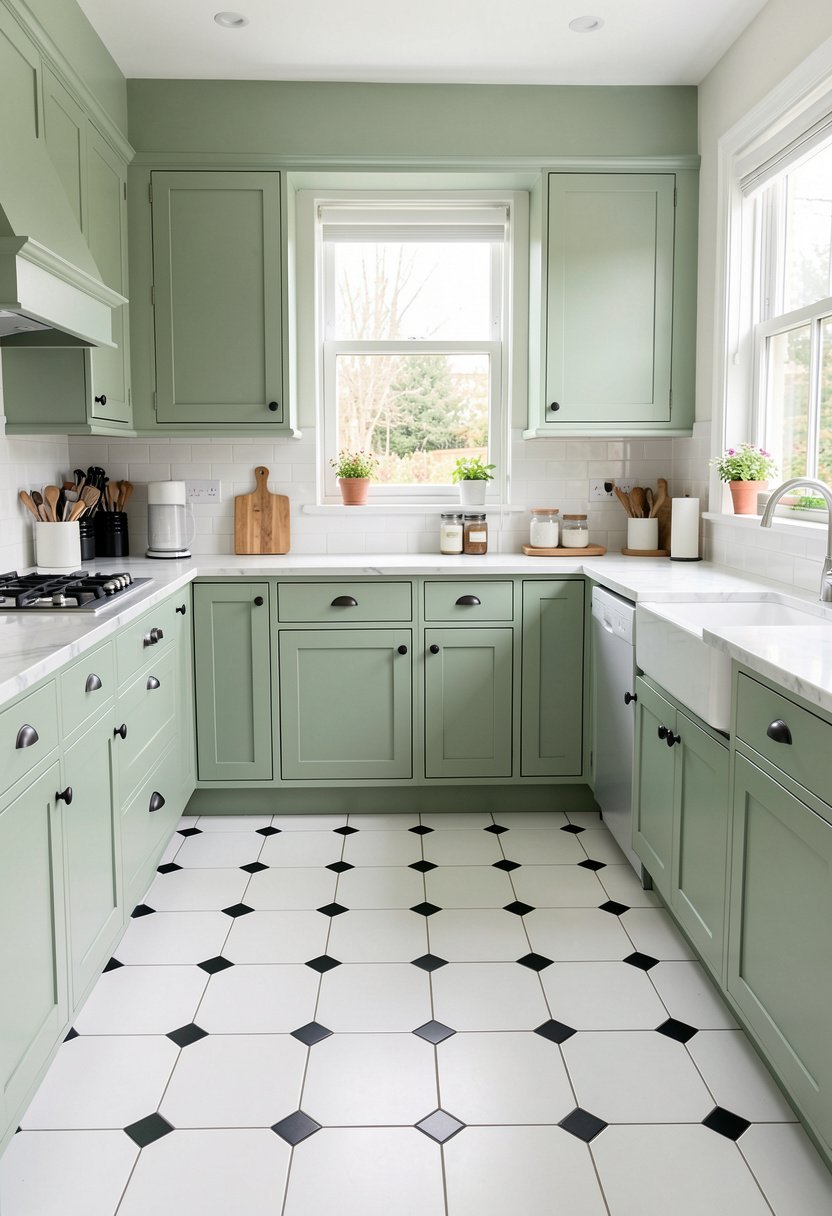Soft Sage Green for Calm