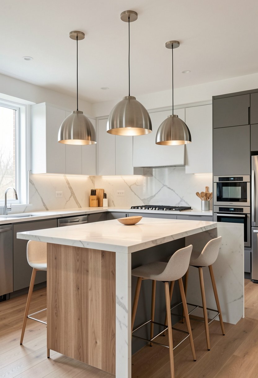 Statement Pendants in Metal