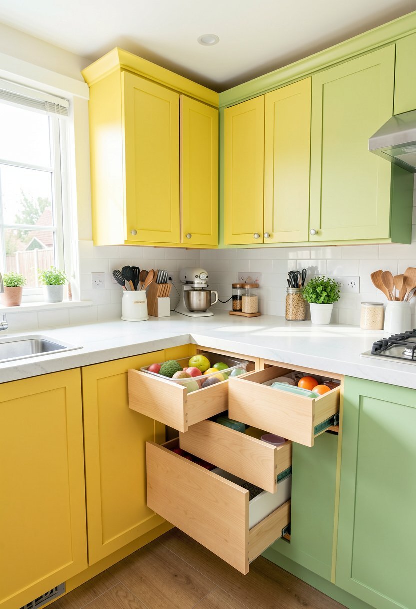 Swap to Pull Out Drawers