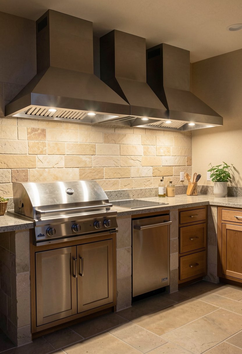 Task Lights Built Into Hoods