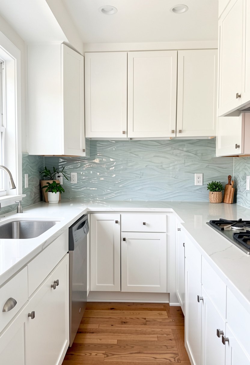 Textured Wave Patterned Glass