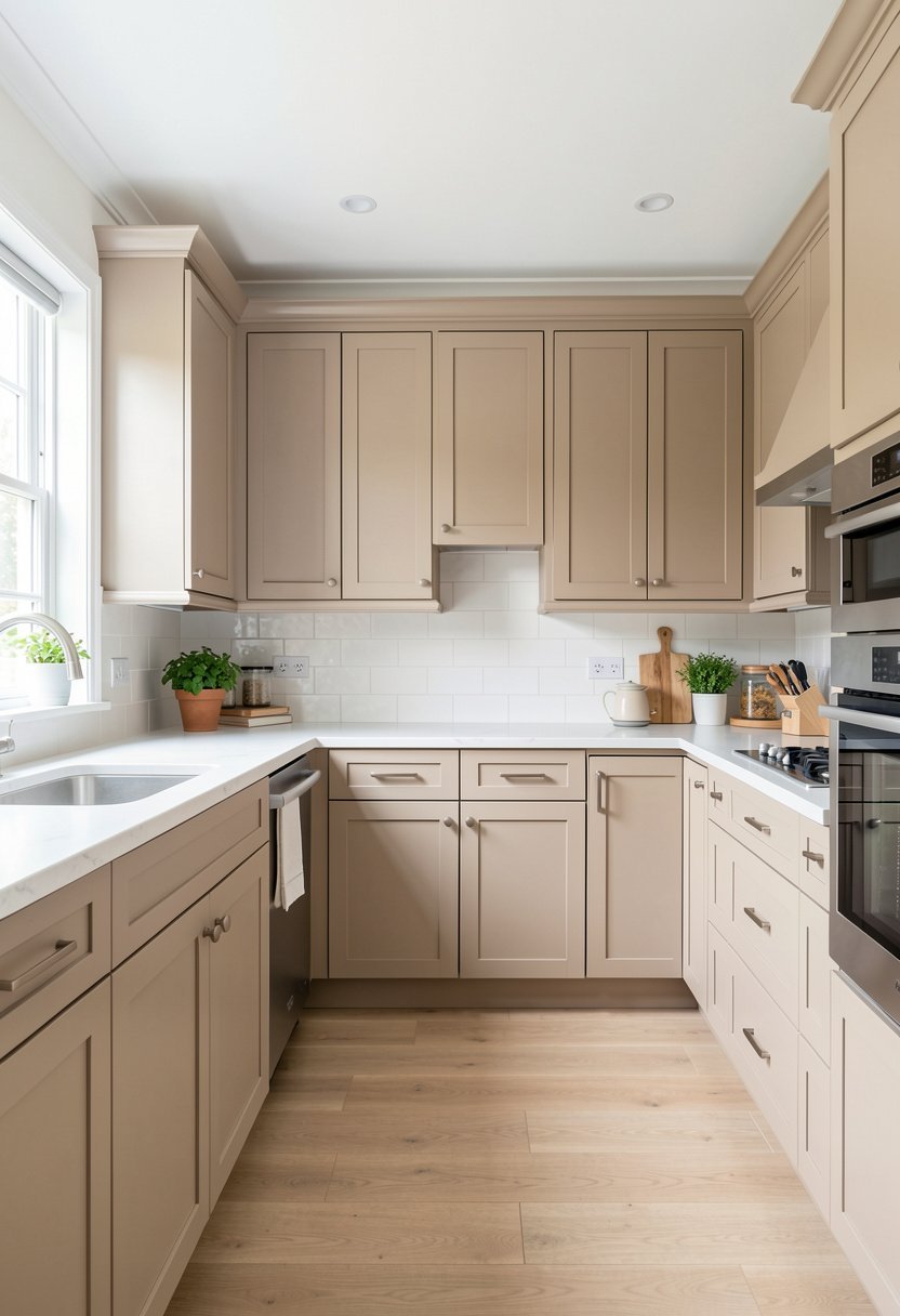 the Muted Mushroom Beige