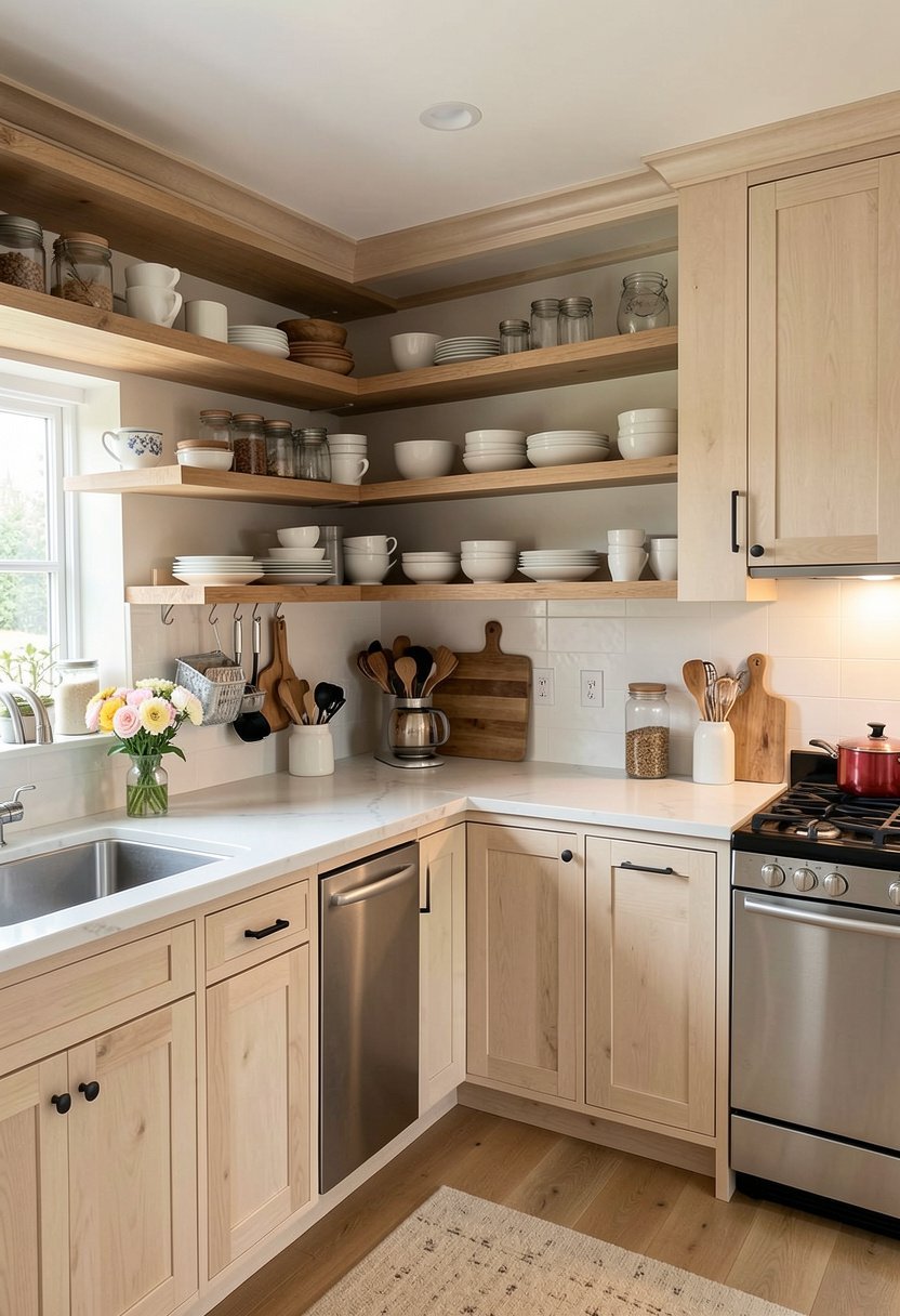 the Open Shelving Look