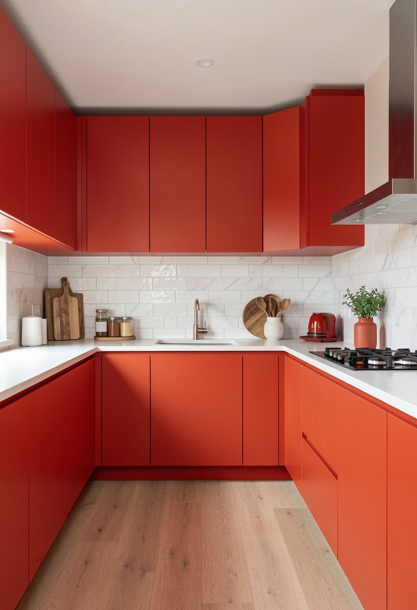 Tomato Red for a Modern Edge
