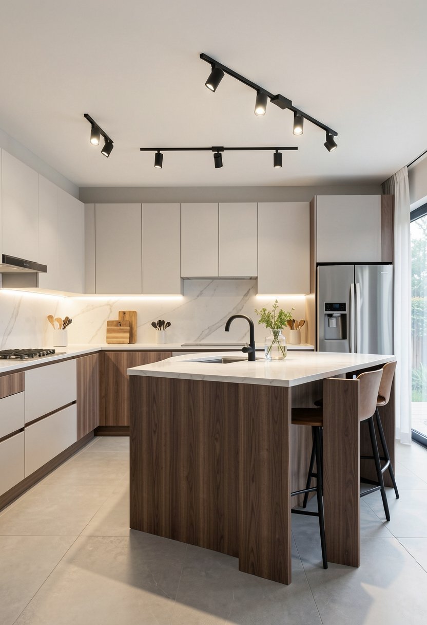 Track Lighting for Flexibility