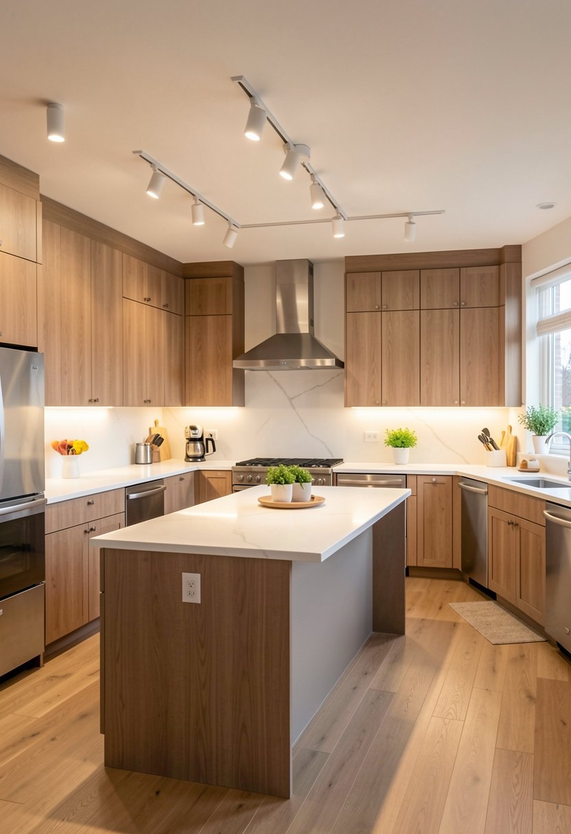 Track Lighting for Flexibility