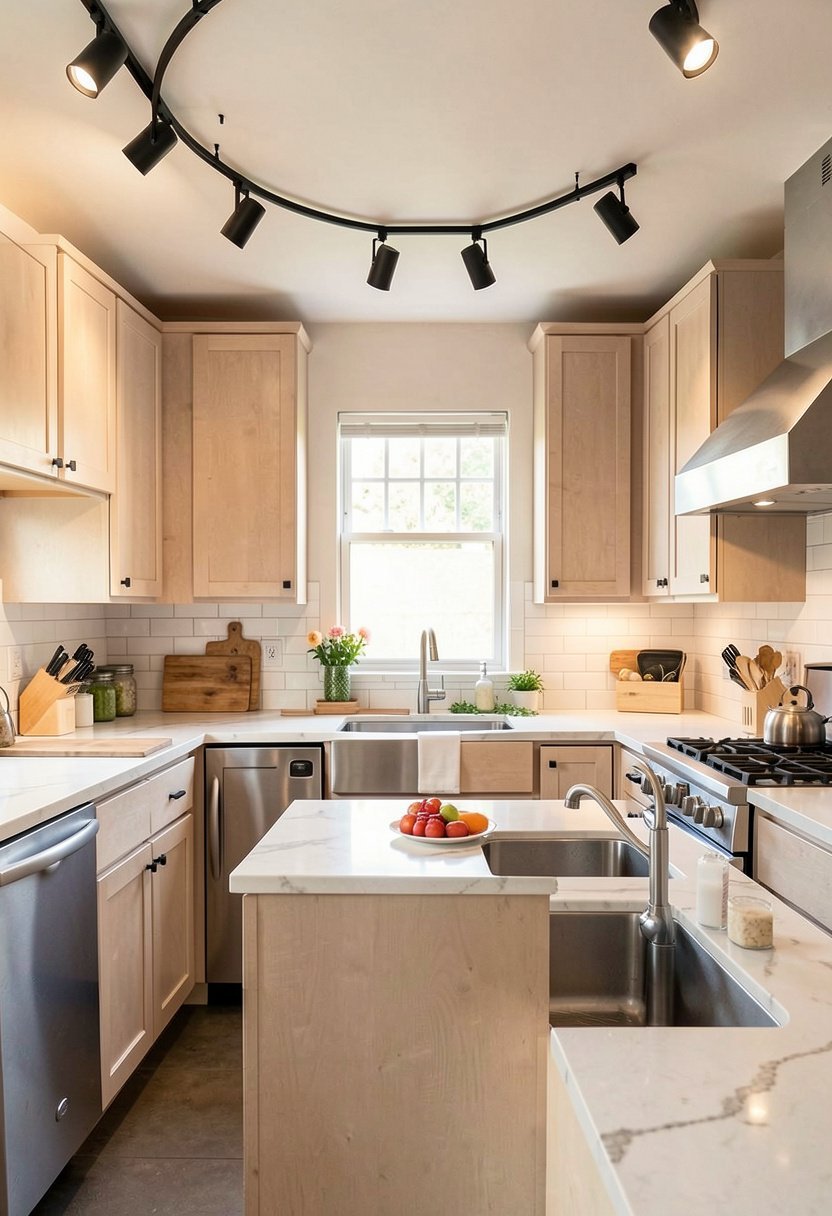 Track Lighting for Flexible Angles