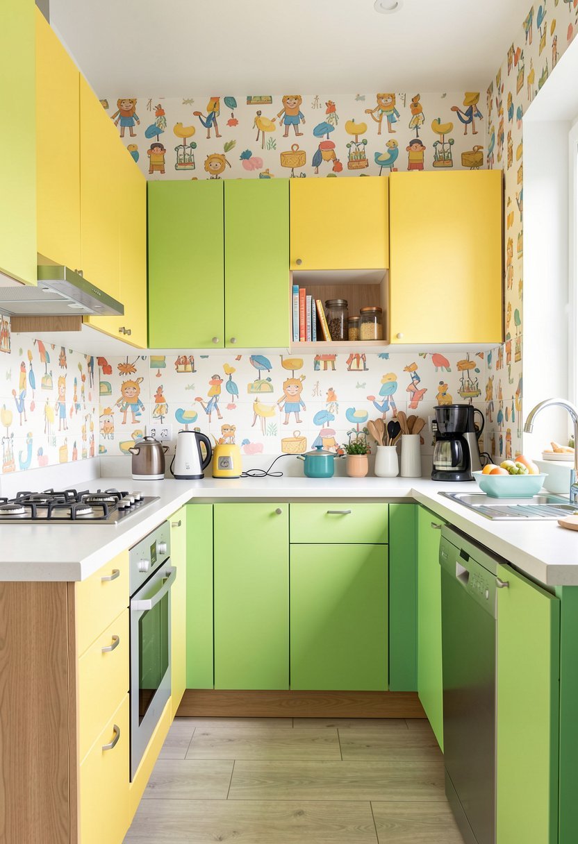 Try a Fun Removable Wallpaper