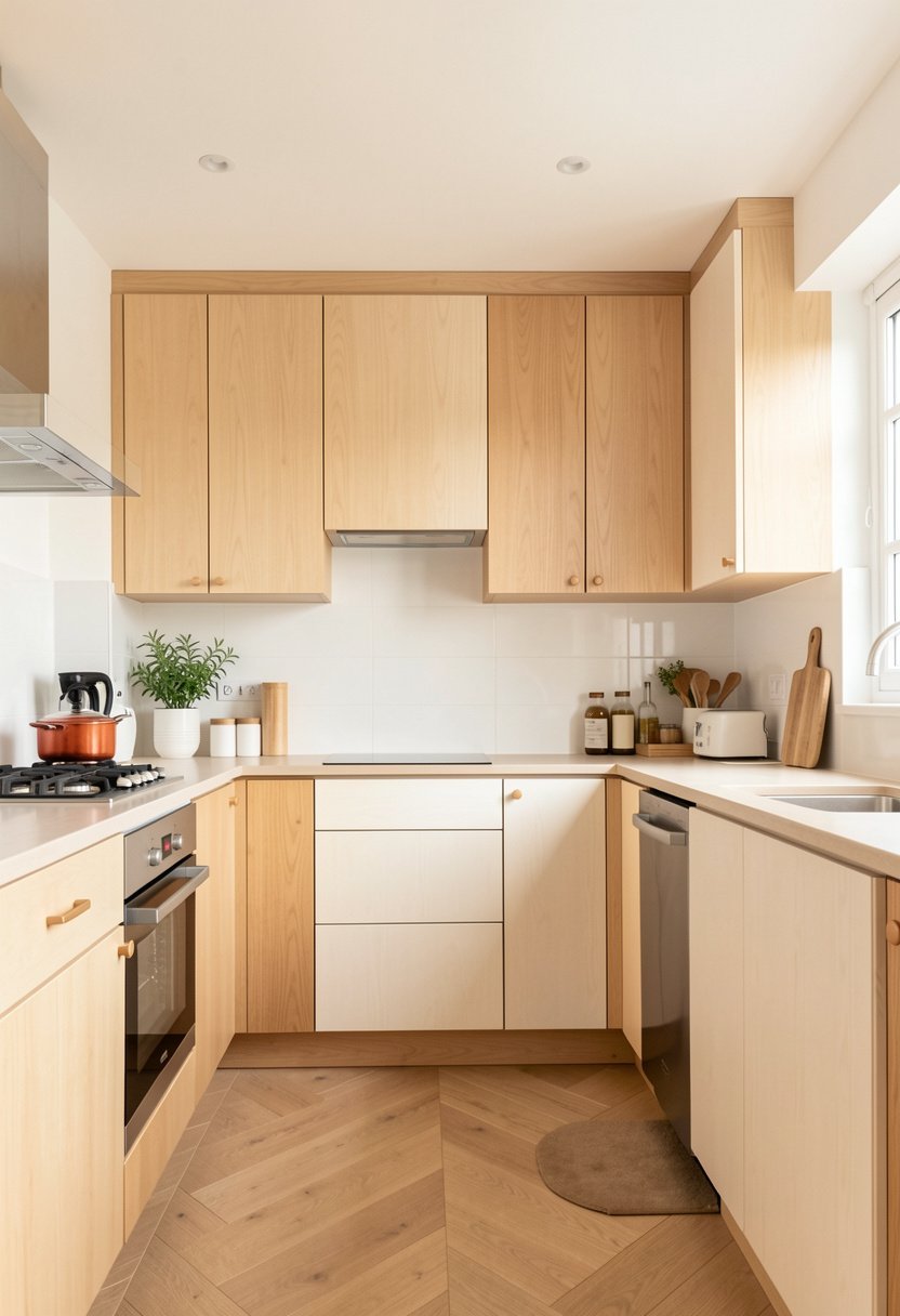 Try a Two Tone Cabinet Style
