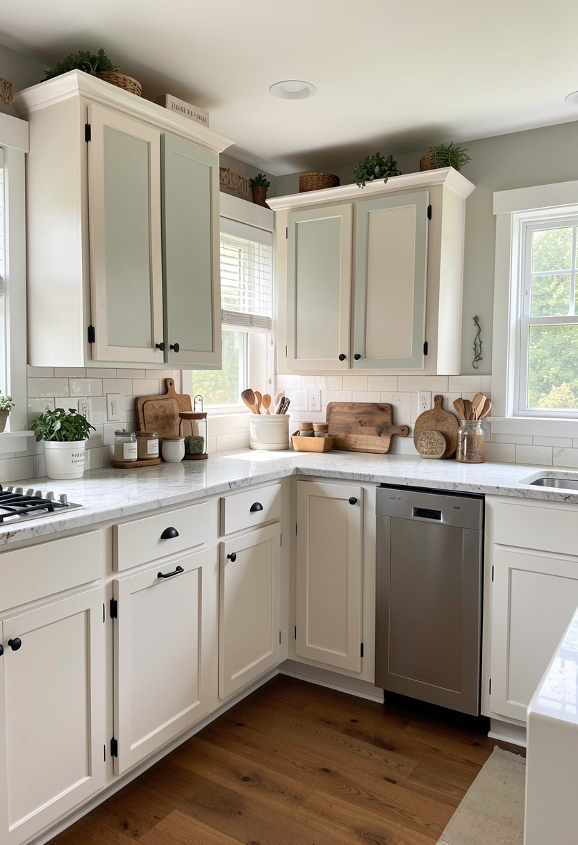 Try a Two Tone Paint Look