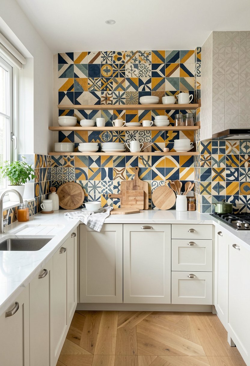 Try Bold Geometric Shapes