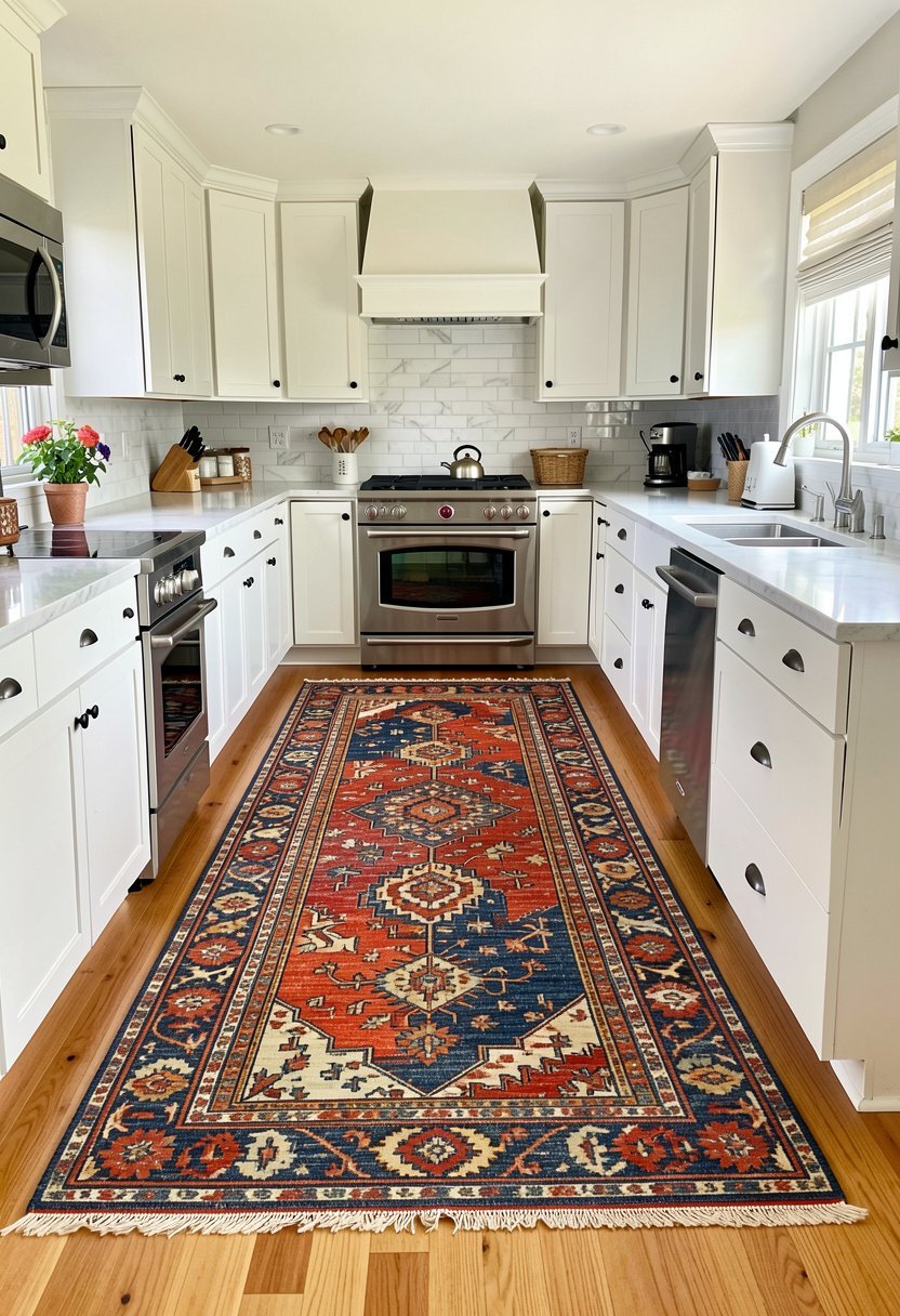 Try Bold Patterned Runners