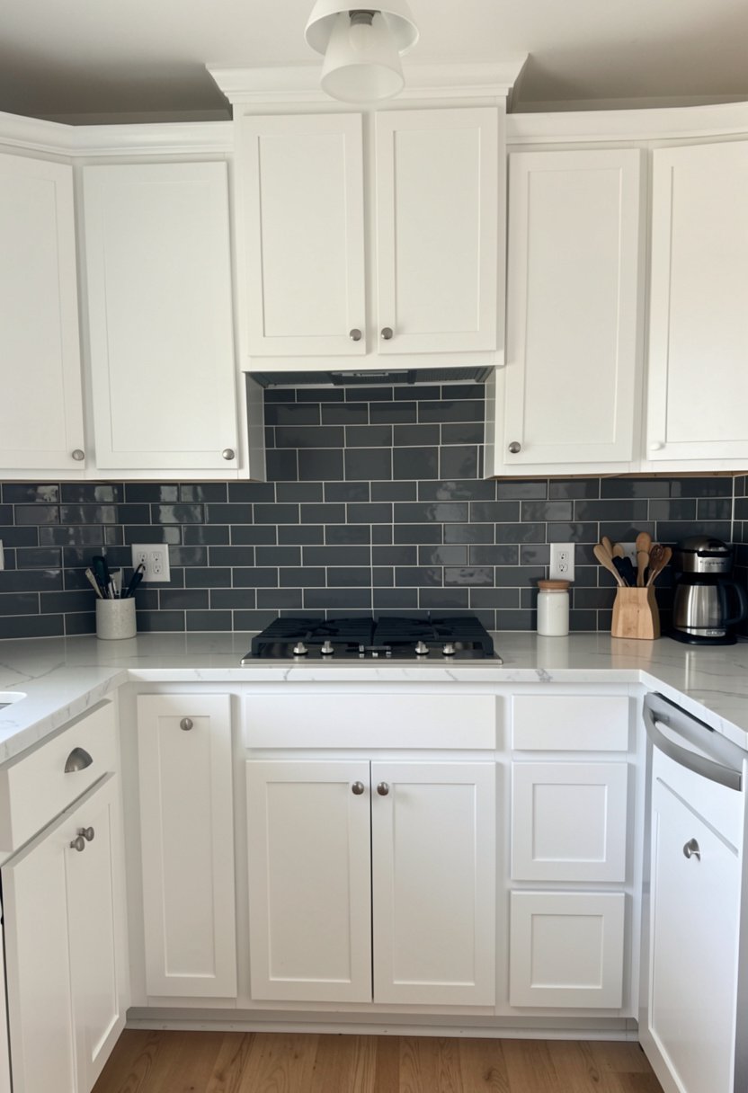 Try Dark Gray Grout for Contrast