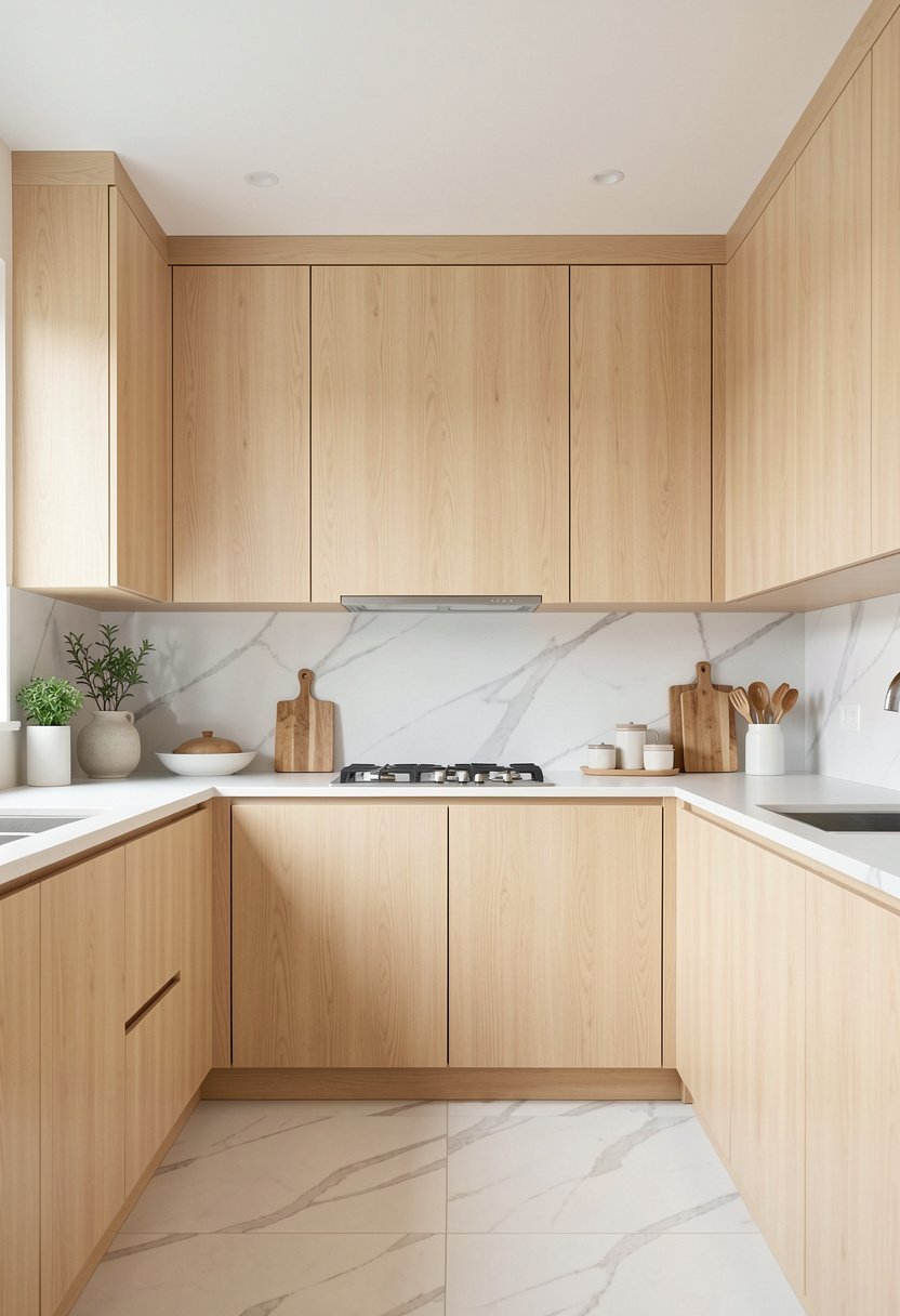 Try Flat Front Panels for a Sleek Look