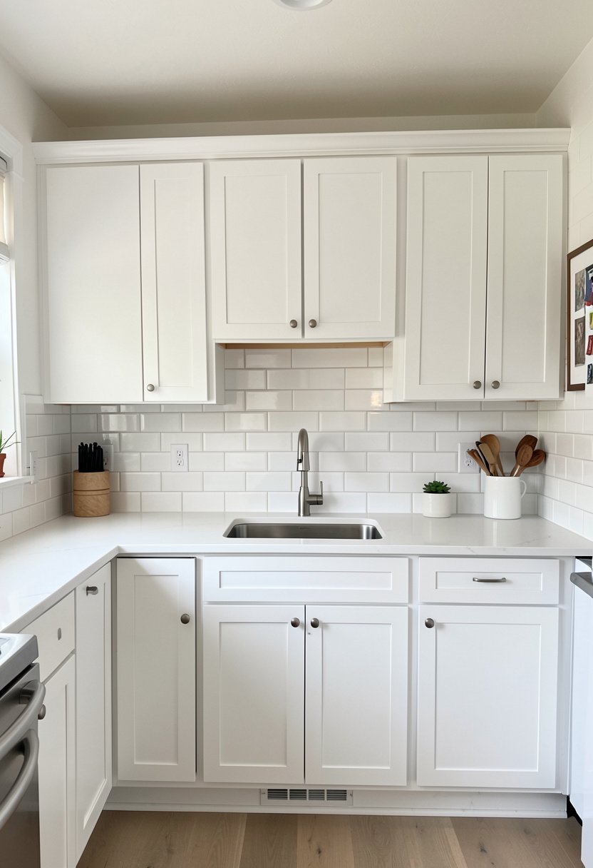 Try Matte White Tiles