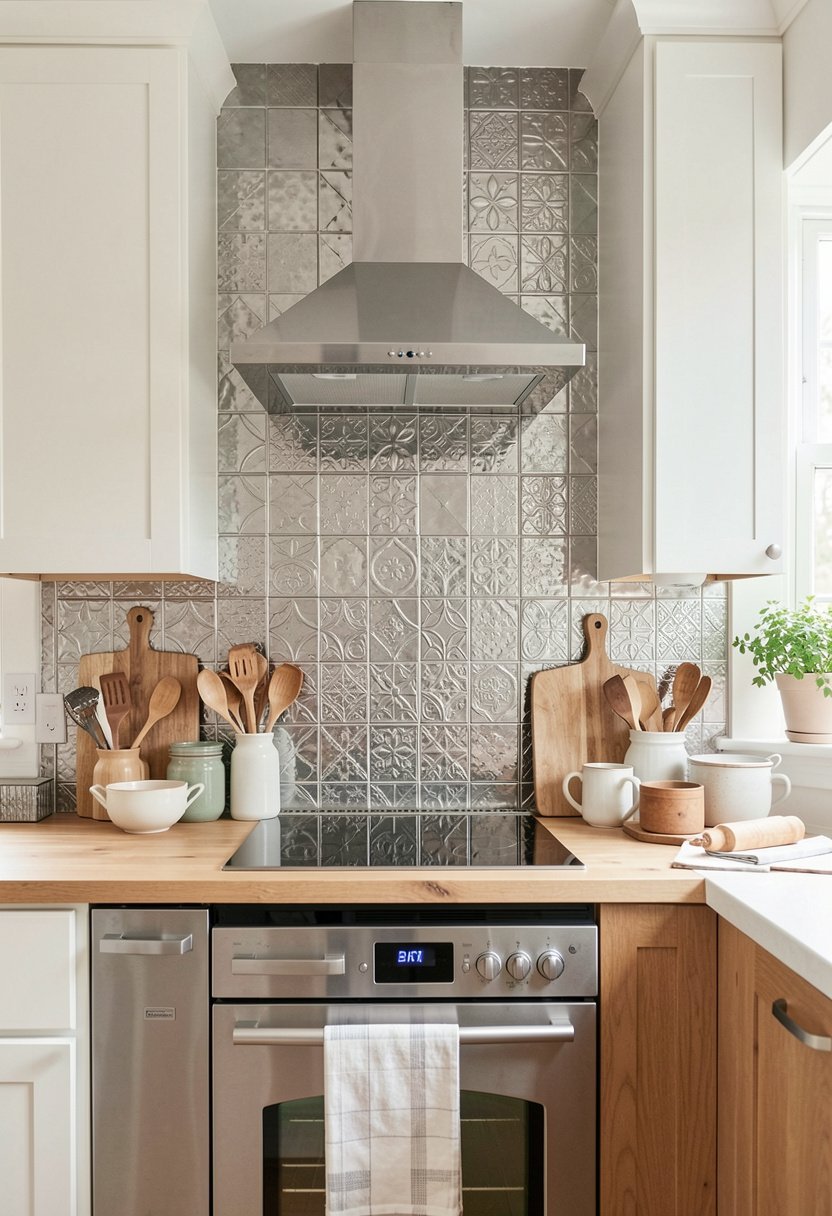 Try Patterned Pressed Tin