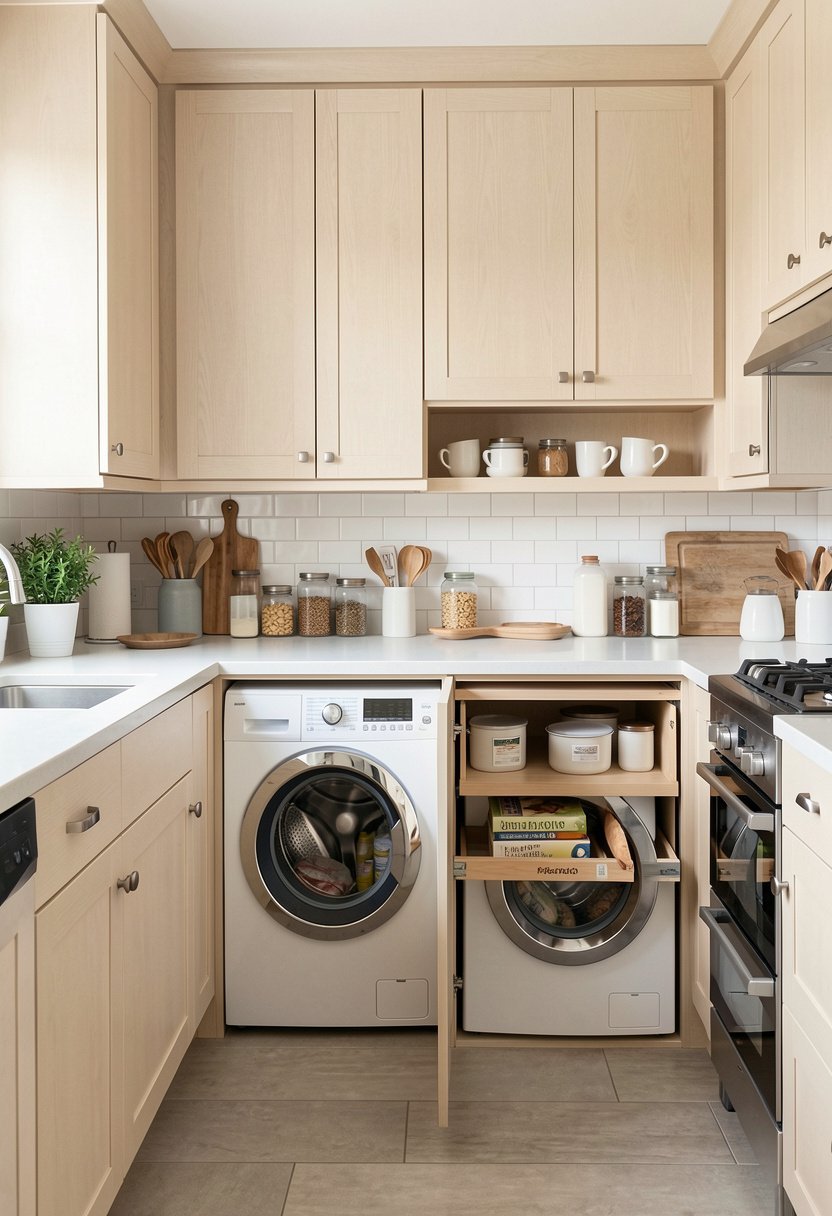Use a Heavy Duty Pull Out Shelf