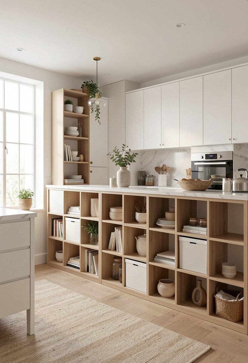 Use a Modular Cube Shelving Unit