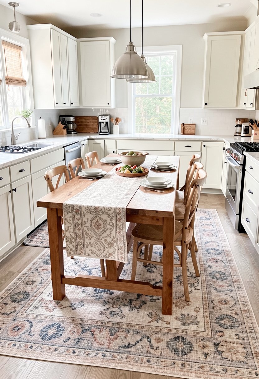 Use a Runner for Narrow Kitchens