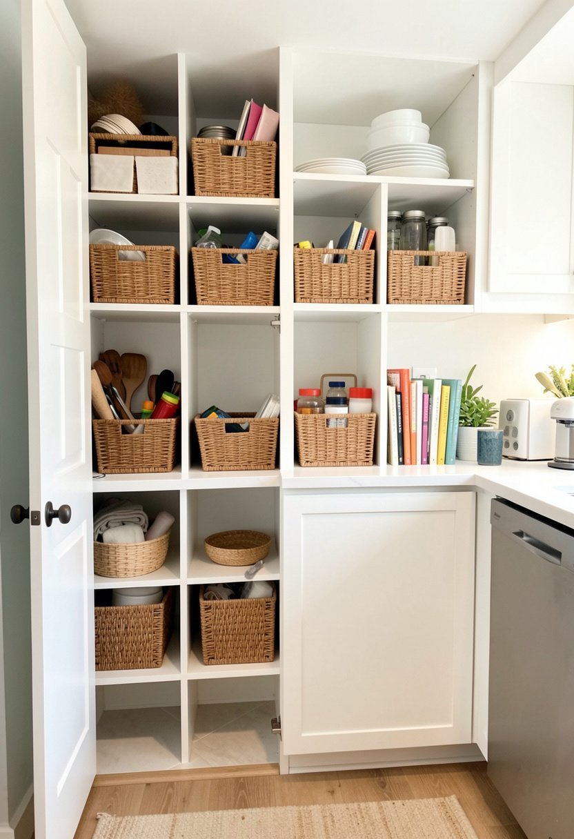 Use Baskets for Clutter