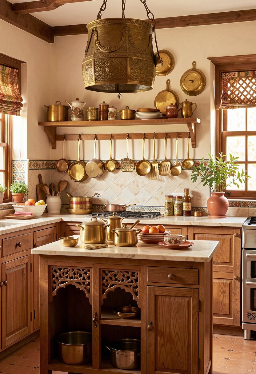 Use Bold Brass Utensils