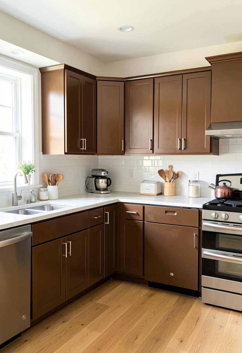 Use Burnished Brown Metal