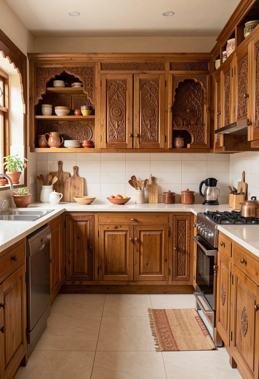 Use Carved Wooden Panels