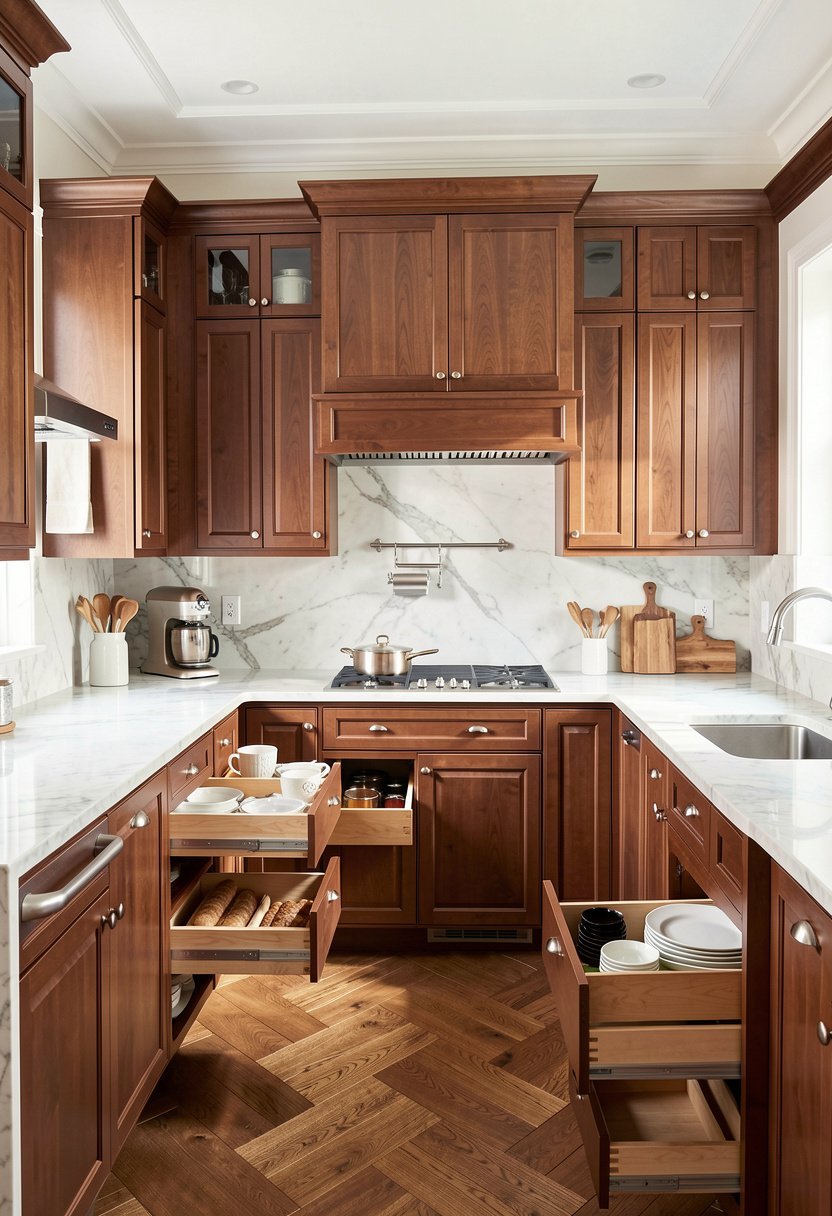 Use Custom Pull Out Trays