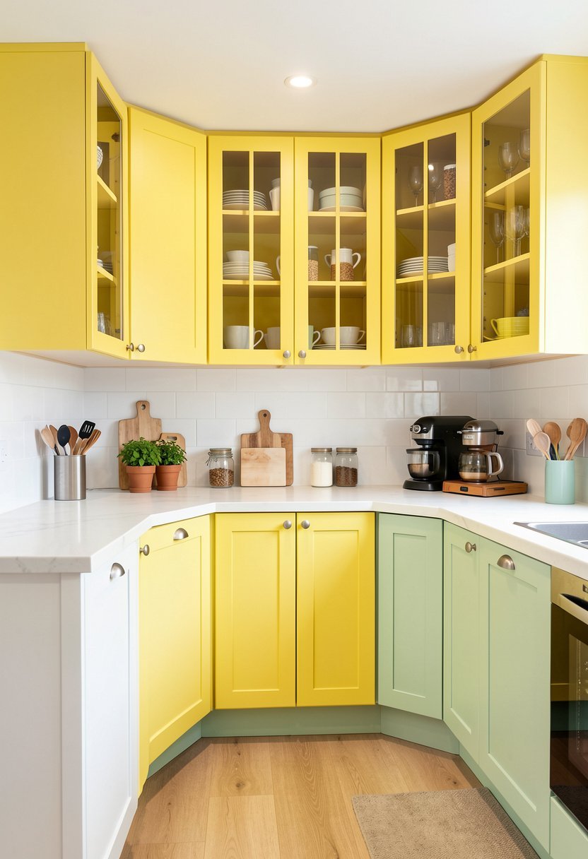 Use Glass Doors for Open Depth