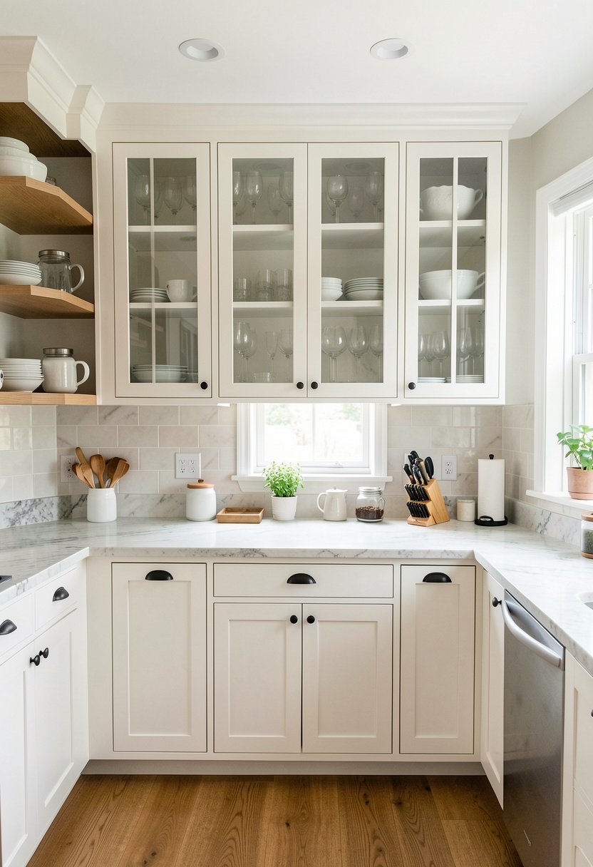 Use Glass Fronts On Doors