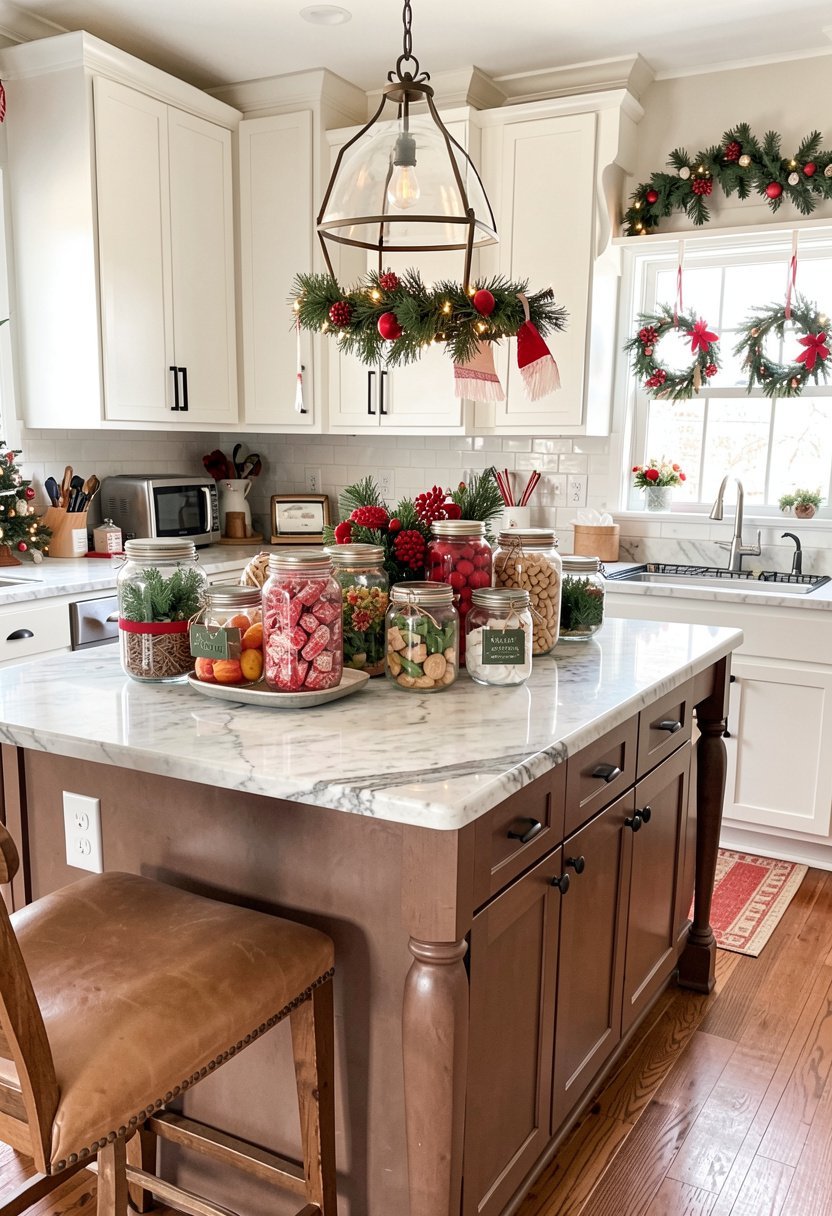 Use Glass Jars for Holiday Treats