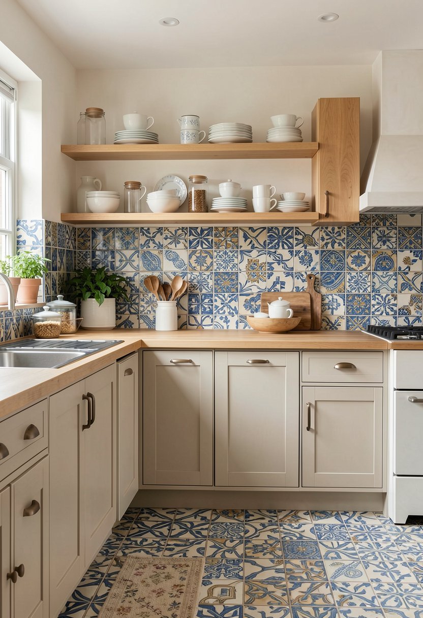 Use Handmade Style Tiles