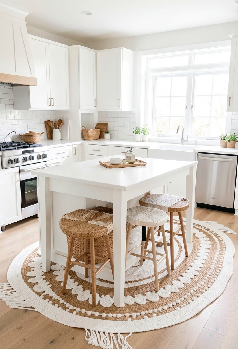 Use Jute with White Accents